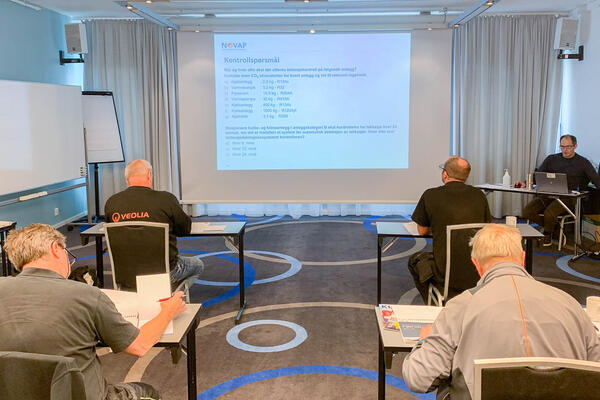 Full fart med NOVAP-kurs